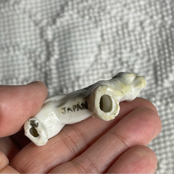 Japan Miniature Porcelain Tiger Vintage - Picture 3 of 4